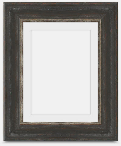 Austin - Black w/ Silver Lip