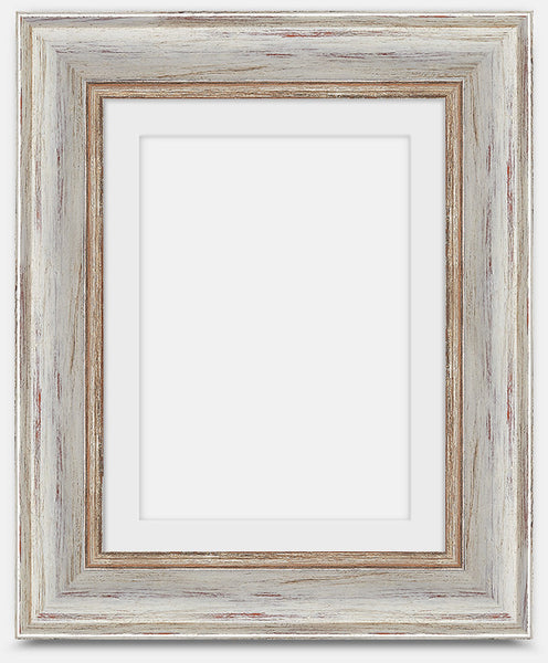 Austin - White w/ Silver Lip