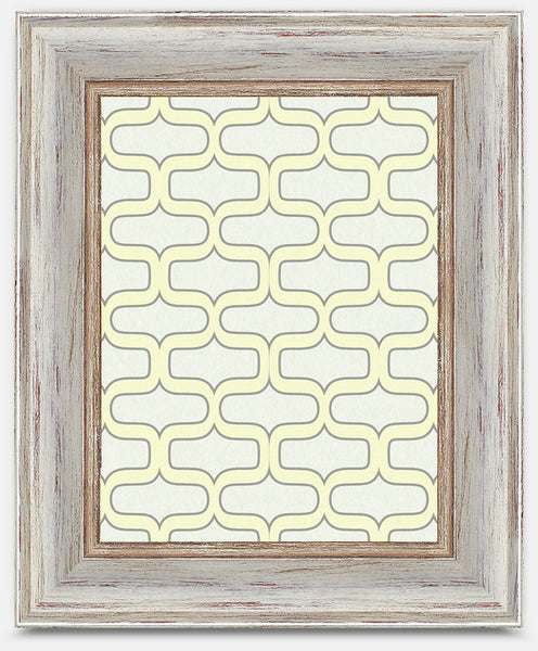 Austin - White w/ Silver Lip