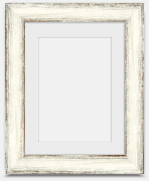 Siena - Hammer Silver Top/Rustic White Side