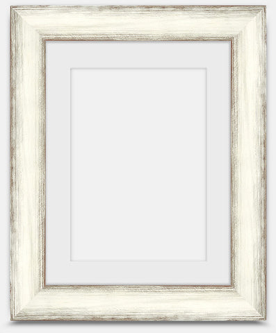 Siena - Hammer Silver Top/Rustic White Side