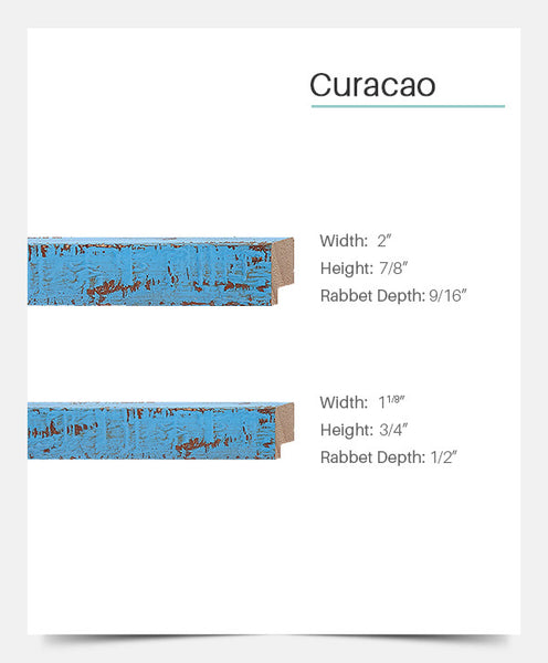 Curacao - Baby Blue w/ Tan Accents