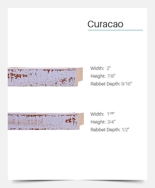 Curacao - Violet w/ Blue & Tan Accents