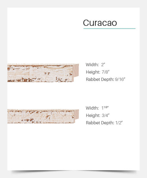 Curacao - White w/ Cream & Light Tan Accents