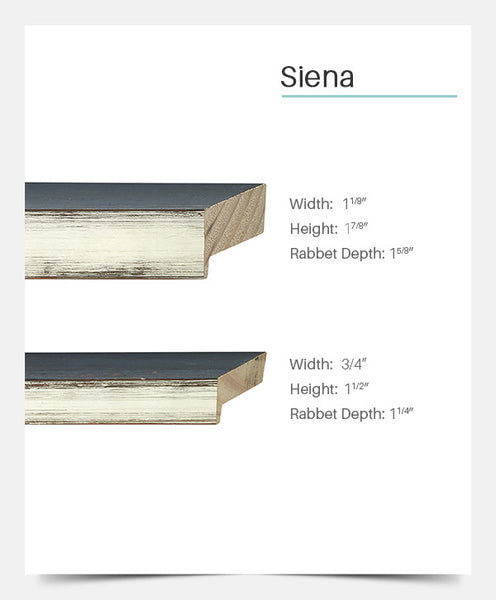 Siena - Hammer Silver Top/Rustic Black Side
